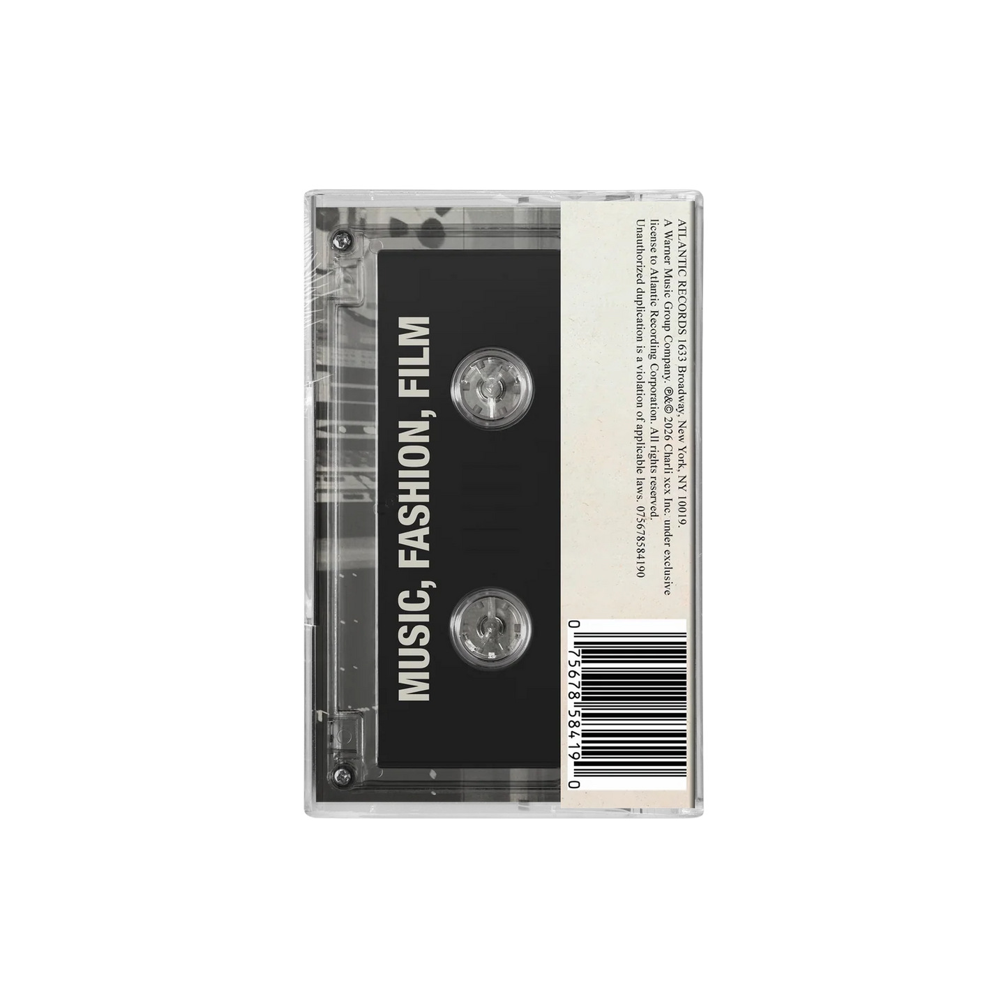 Charli XCX – Music, Fashion, Film (Cassette) - Oh My Cd!