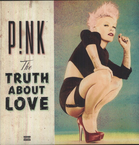 Pink - The Truth About Love, portada del vinilo de Oh My Cd!