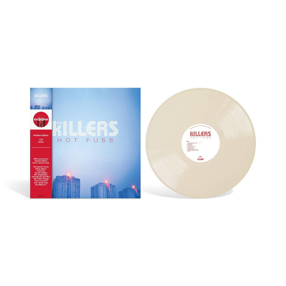 The Killers - Hot Fuss, portada del vinilo Target Exclusive de Oh My Cd!