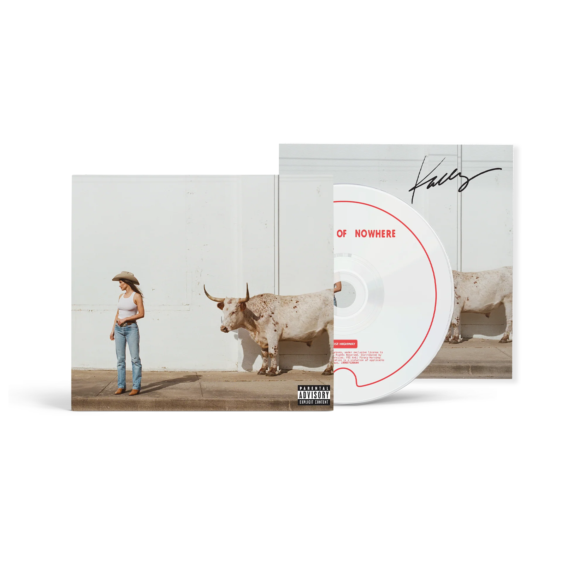 CD firmado de Kacey Musgraves, Middle of Nowhere, en digipak con tarjeta de arte, de la marca Oh My Cd!.