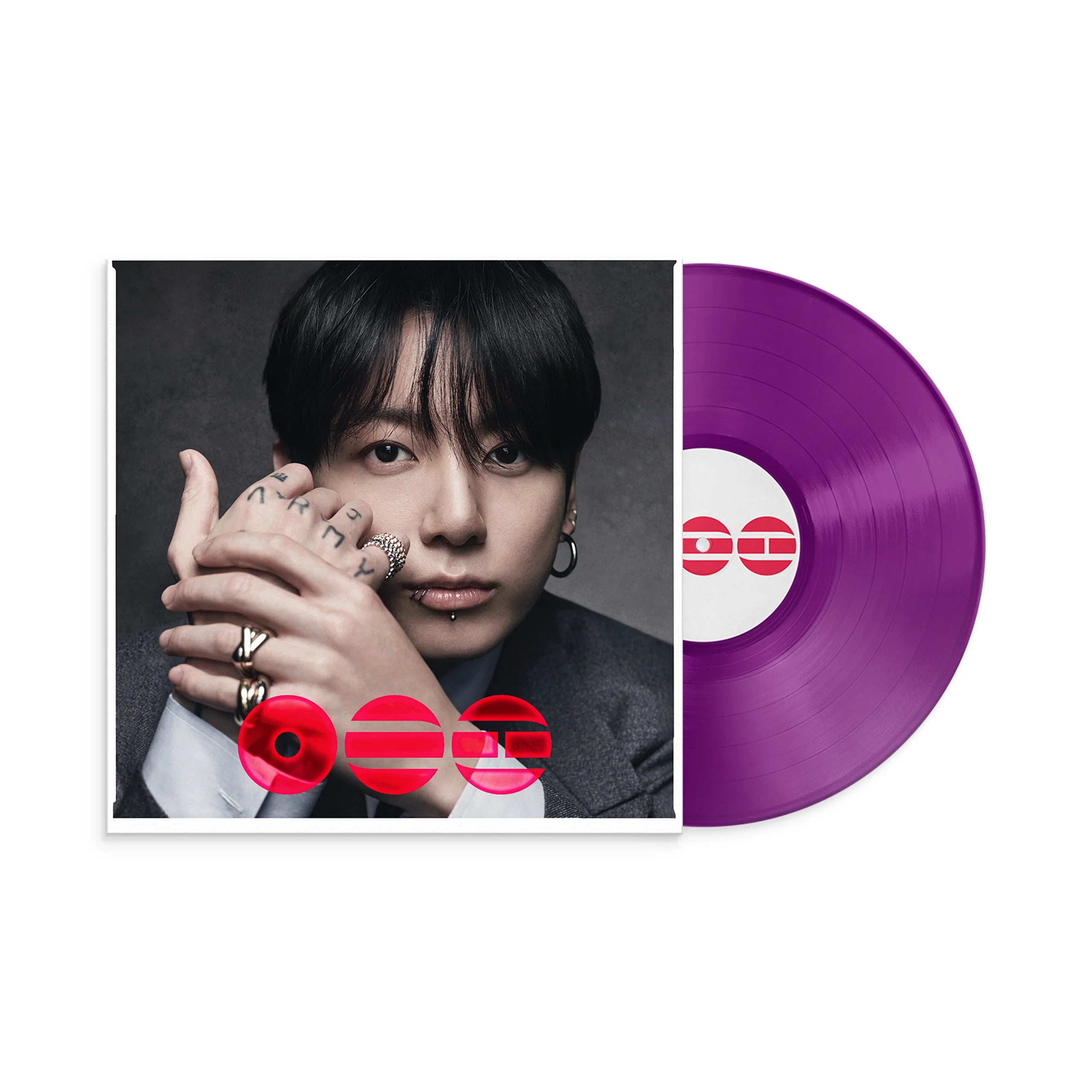 Vinilo de Jung Kook de BTS, Arirang, con diseño exclusivo de orquídea, de la marca Oh My Cd!.