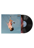 Vinilo negro del álbum "you seem pretty sad for a girl so in love" de Olivia Rodrigo, con portada con ilustración y título visible.
