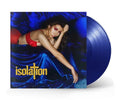 Vinilo azul traslúcido de Kali Uchis - Isolation, de la marca Oh My Cd!, mostrando el diseño del disco en la imagen.