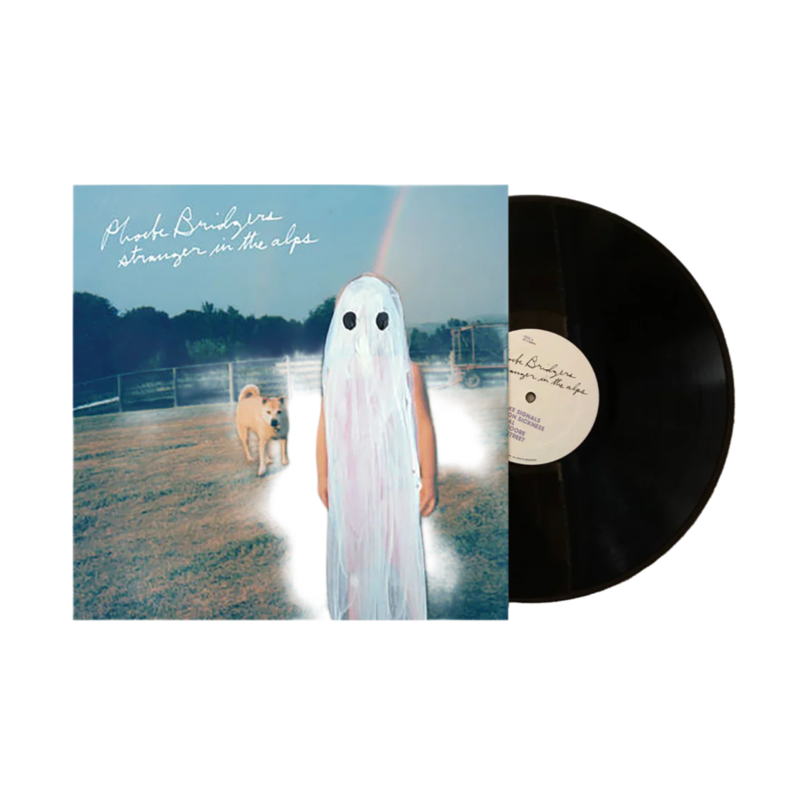 Vinilo de Phoebe Bridgers, Stranger in the Alps, de la marca Oh My Cd!, con portada artística y diseño del álbum en la imagen.