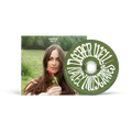 Imagen del digipak del CD "Deeper Well" de Kacey Musgraves, con diseño transparente y arte en la portada.