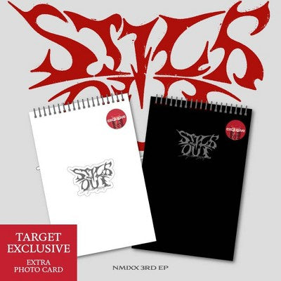 NMIXX - Fe3O4 Stick Out, portada del CD Target Exclusive de Oh My Cd!