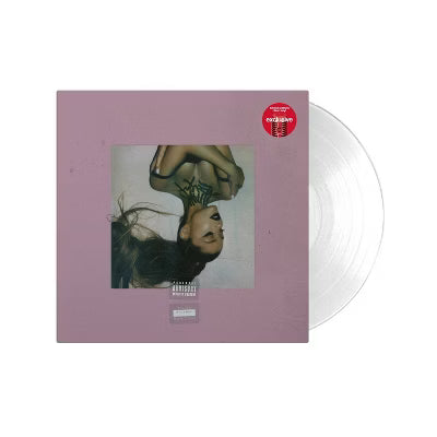 Vinilo usado de Ariana Grande – Thank U, Next de la marca Oh My Cd!, imagen de la portada del álbum en vinilo exclusivo de Target