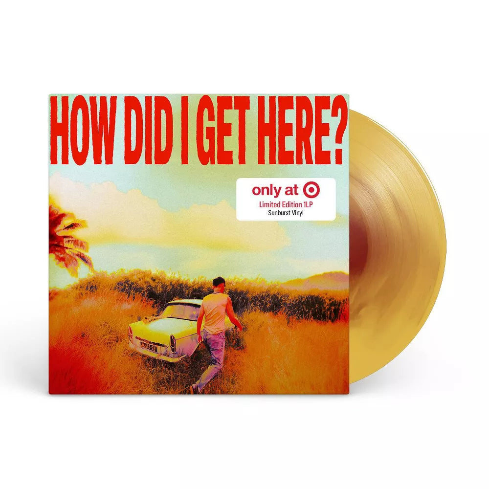 Vinilo de Louis Tomlinson "How Did I Get Here?" de la marca Oh My Cd!, vista frontal del álbum exclusivo para Target.