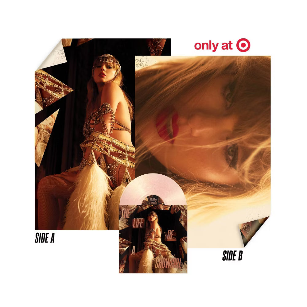 Disco de la edición exclusiva de Taylor Swift - The Life of a Showgirl: The Crowd is Your King de Oh My Cd! con portada artística.