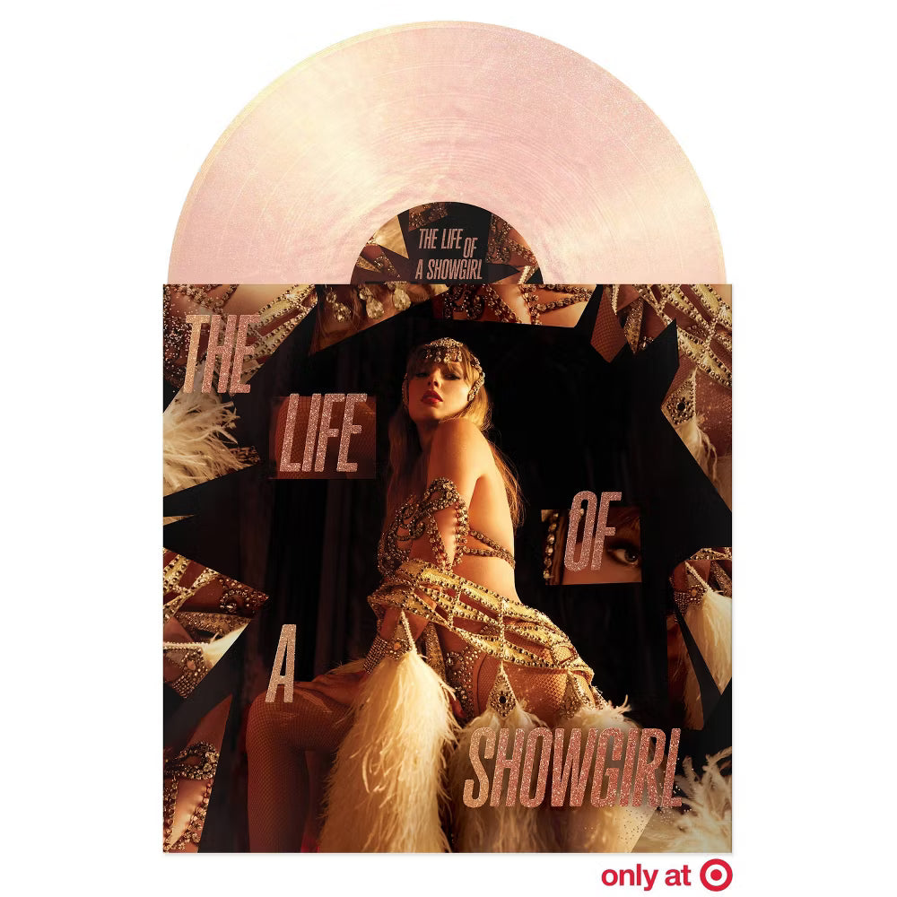 Portada del álbum de Taylor Swift, The Life of a Showgirl: The Crowd is Your King Edition, en una portada con diseño vibrante.