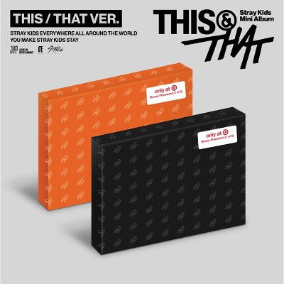 Stray Kids - THIS & THAT, portada del CD Target Exclusive de Oh My Cd!