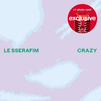 LE SSERAFIM - CRAZY, portada del CD Target Exclusive de Oh My Cd!