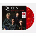Vinilo de Queen - Greatest Hits de la marca Oh My Cd!, edición exclusiva en Target, muestra la portada del álbum en la imagen