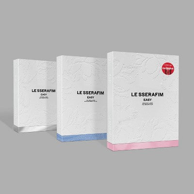 LE SSERAFIM - EASY, portada del CD Target Exclusive de Oh My Cd!