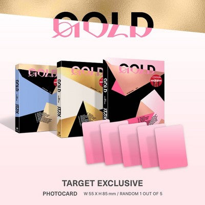 ITZY - GOLD, portada del CD Target Exclusive de Oh My Cd!