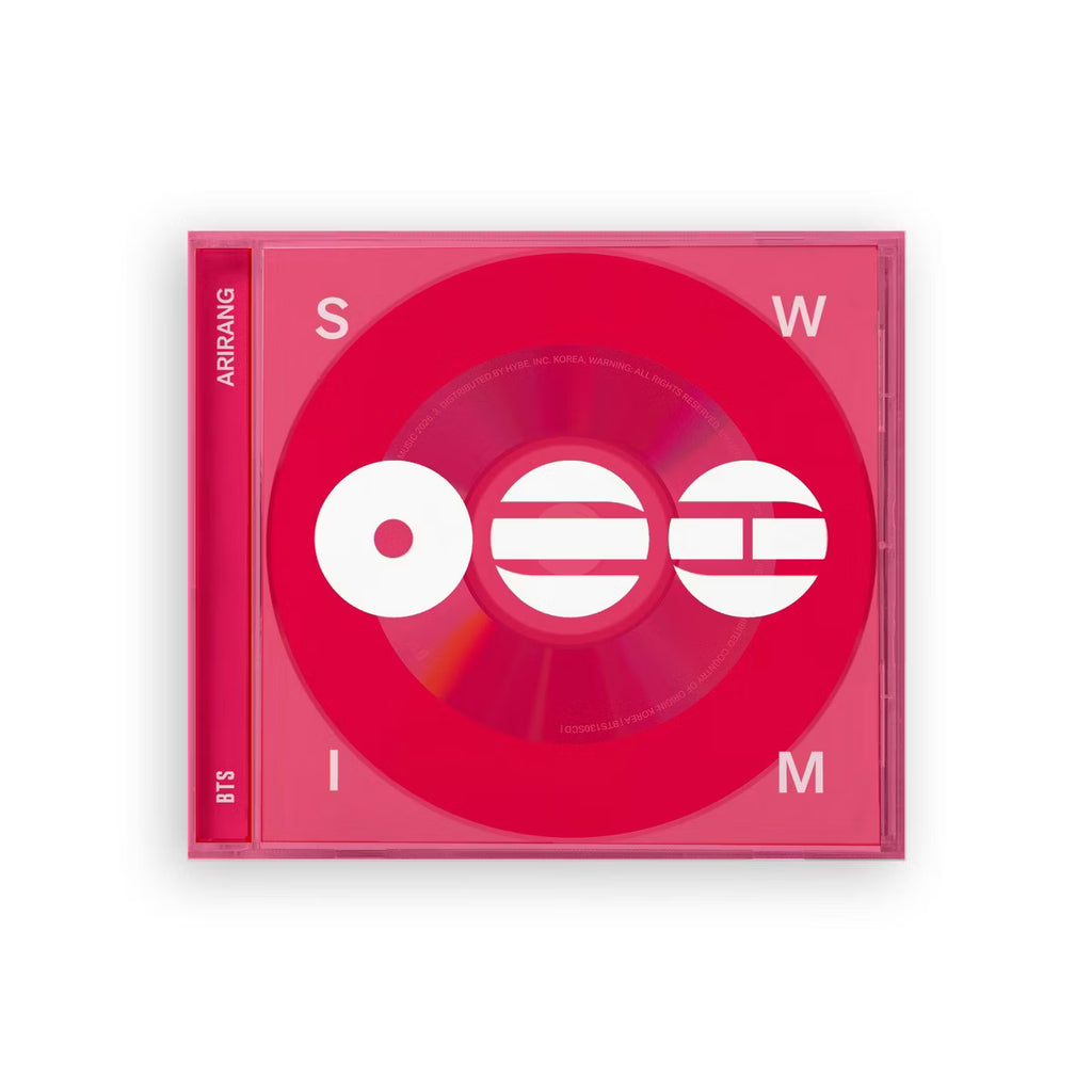 CD de BTS – SWIM de Oh My Cd! con portada del álbum, mostrando el arte y detalles del disco en una imagen clara.
