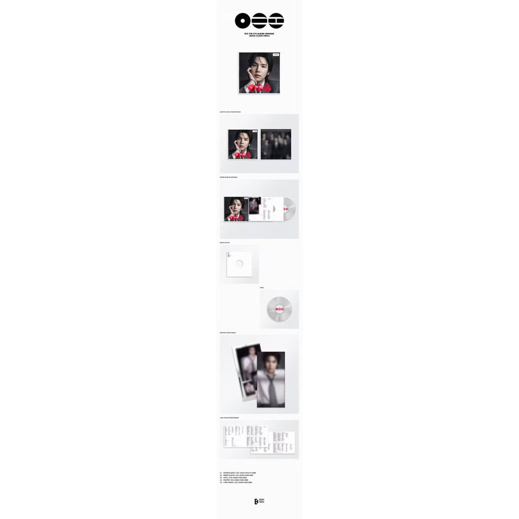 BTS – ARIRANG (Target Exclusive SUGA Clear Vinyl)