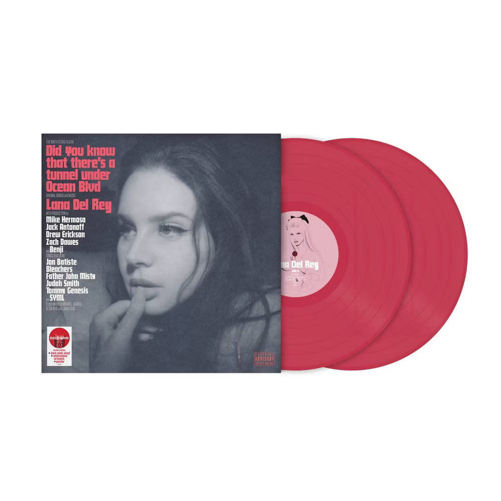 Vinilo de Lana Del Rey "Did you know that there’s a tunnel under Ocean Blvd" de Oh My Cd!, portada del álbum con arte exclusivo.