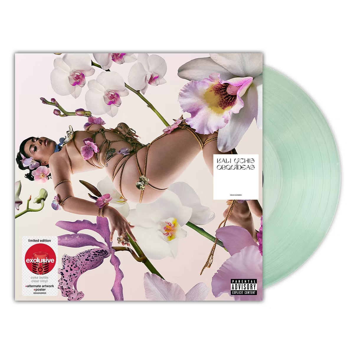 Portada del vinilo de Kali Uchis - Orquídeas, con diseño exclusivo en cubierta alternativa, de la marca Oh My Cds.