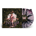Vinilo de edición limitada en rosa bebé con remolinos negros de Melanie Martinez – PORTALS, marca Oh My Cd!