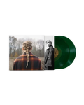 Vinilo verde de Taylor Swift – evermore, álbum usado de la marca Oh My Cd! con portada y detalles visibles en la imagen.