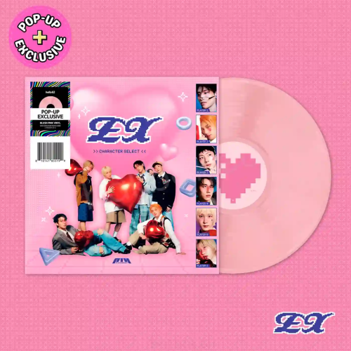 Vinilo del primer álbum en inglés "EX" de P1Harmony en versión pop-up, de la marca Oh My Cd!