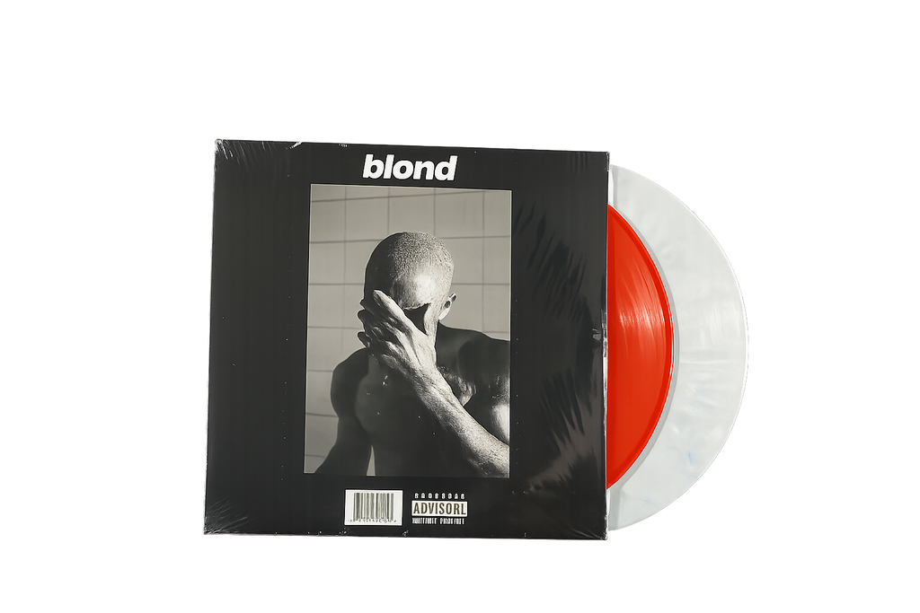 Vinilo de color de 2LP de Frank Ocean – Blond, edición alternativa en portada negra, lanzado por Oh My Cd!.