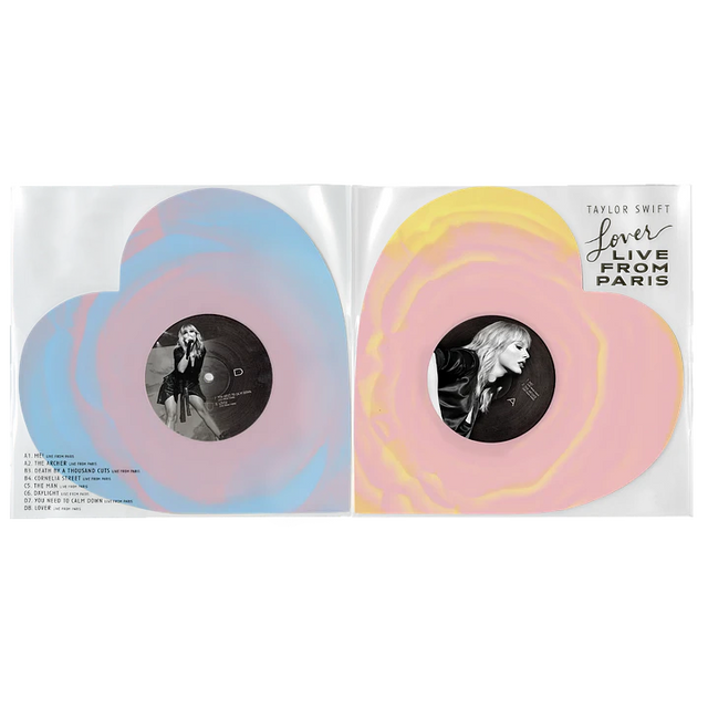 Taylor Swift – Lover (Live From Paris) (Vinilo 2LP Heart Shaped Colored)