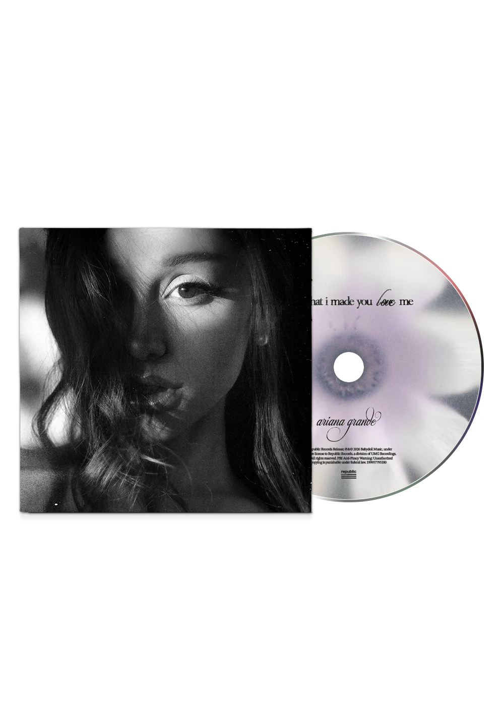 Ariana Grande – hate that i made you love me (CD + A Cappella)