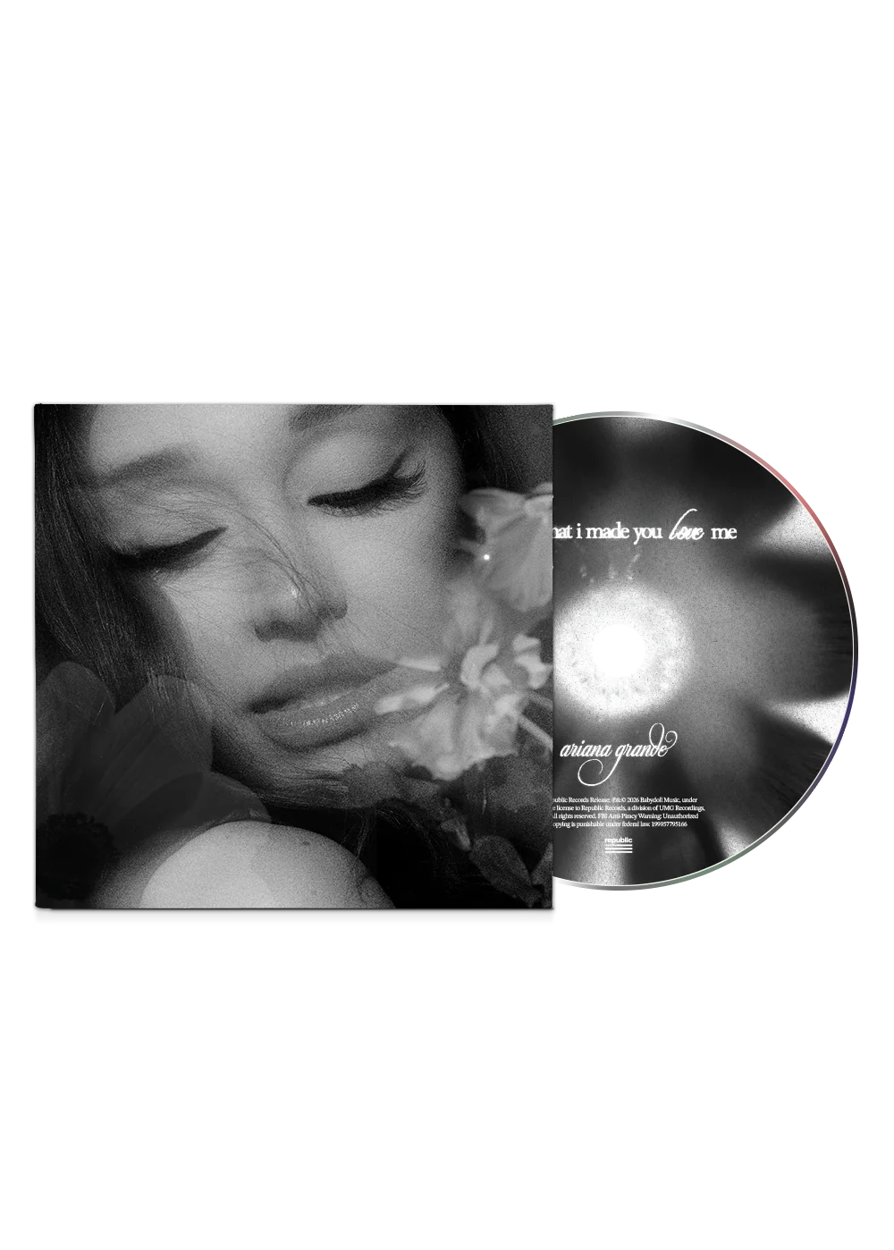 Ariana Grande – hate that i made you love me (CD + Instrumental)