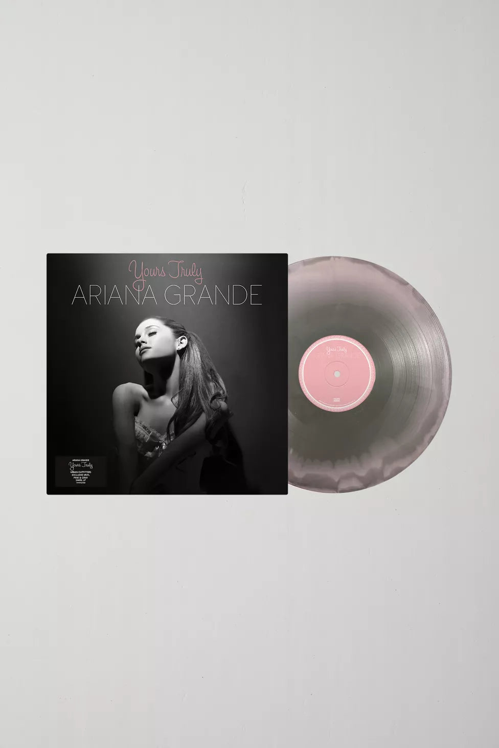 Ariana Grande – Yours Truly (Urban Outfitters Exclusive Pink & Grey Swirl Vinyl)