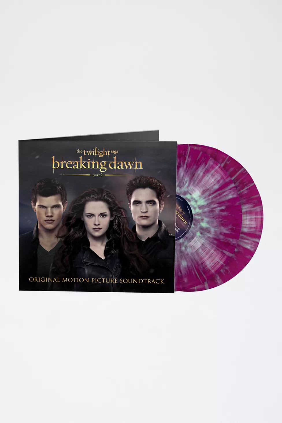 The Twilight Saga: Breaking Dawn – Part 2 (Original Motion Picture Soundtrack) – Urban Outfitters Exclusive Purple & Green Splatter 2LP