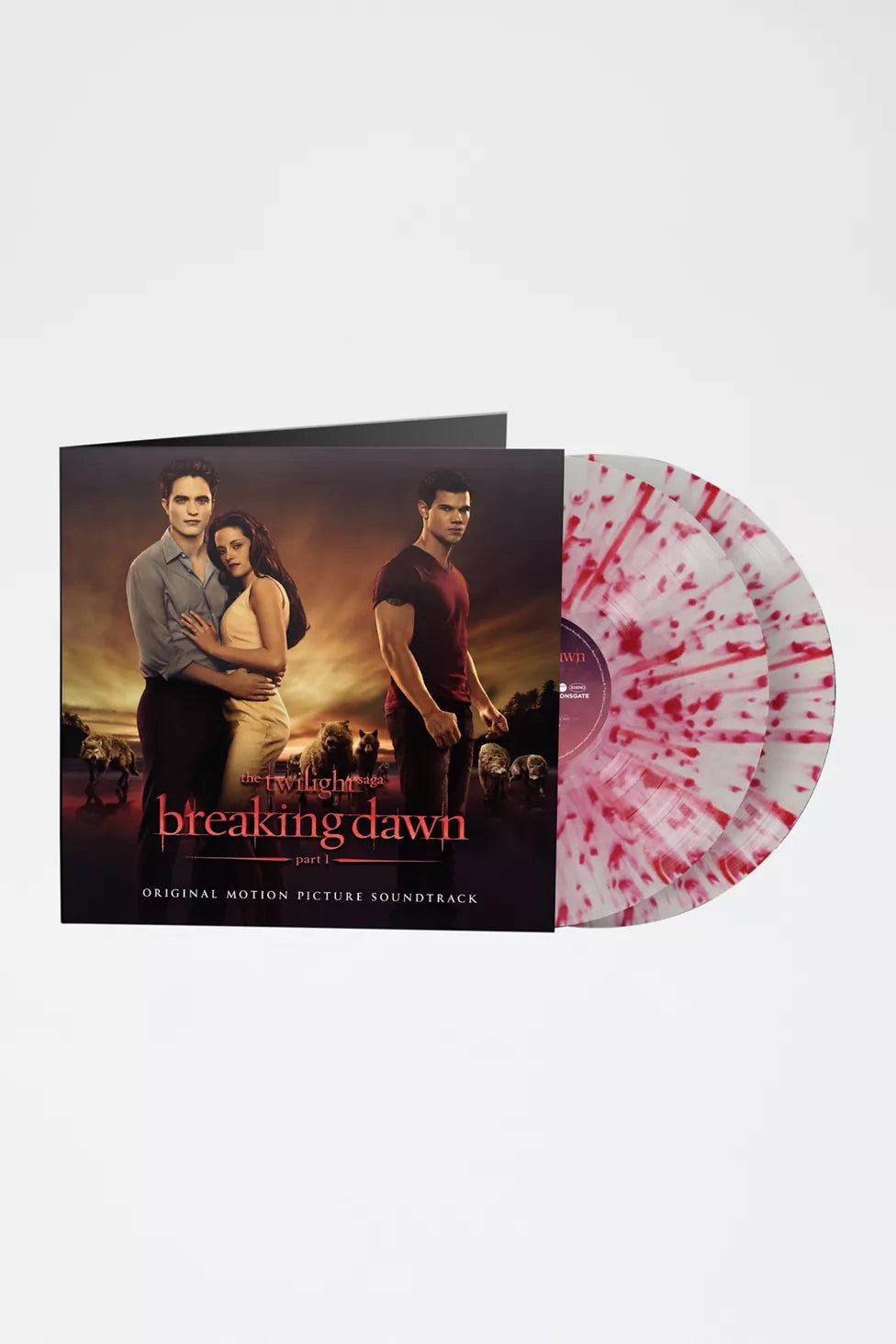 The Twilight Saga: Breaking Dawn – Part 1 (Original Motion Picture Soundtrack) – Urban Outfitters Exclusive Red Blood Splatter 2LP
