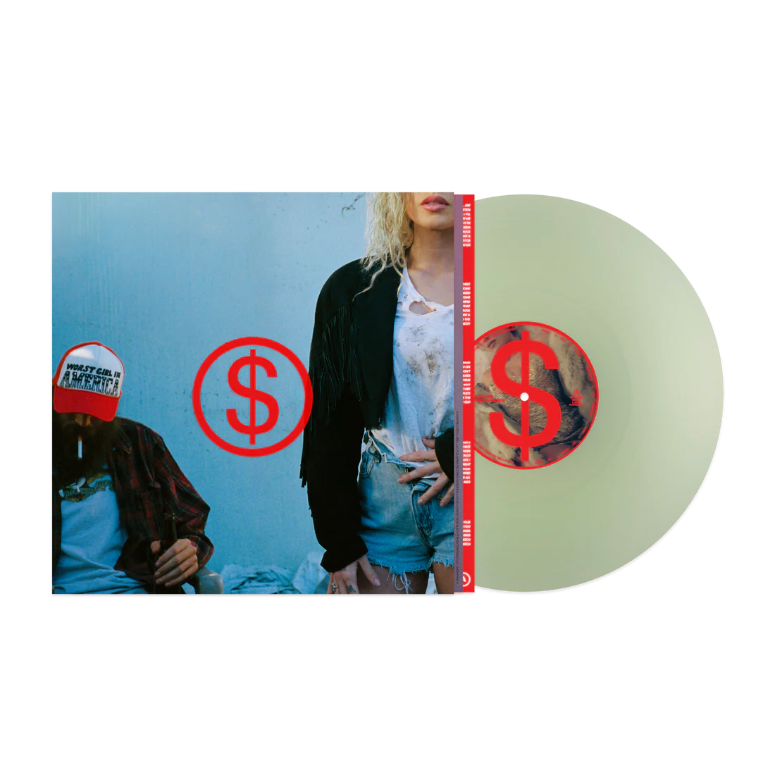 Vinilo de Slayyyter WOR$T GIRL IN AMERICA de la marca Oh My Cd!, portada con arte colorido y estilo moderno.