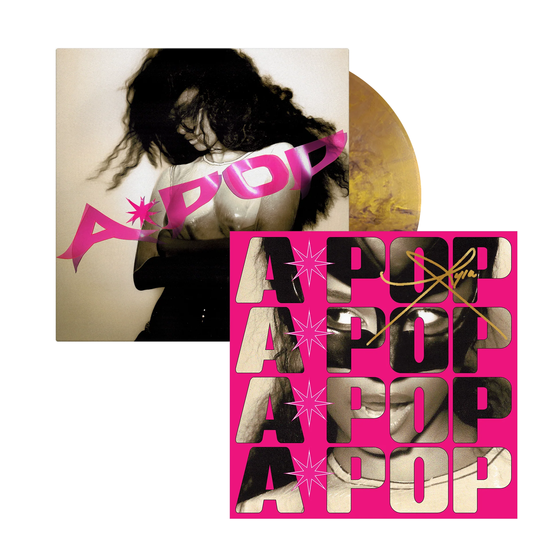 Tyla – A*POP (Royalty Gold Vinyl Firmado)