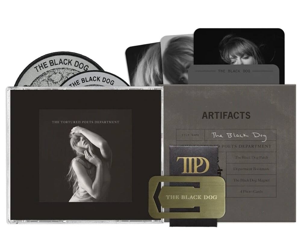 Taylor Swift – The Tortured Poets Department: The Black Dog (Limited Deluxe Collector’s Edition CD)