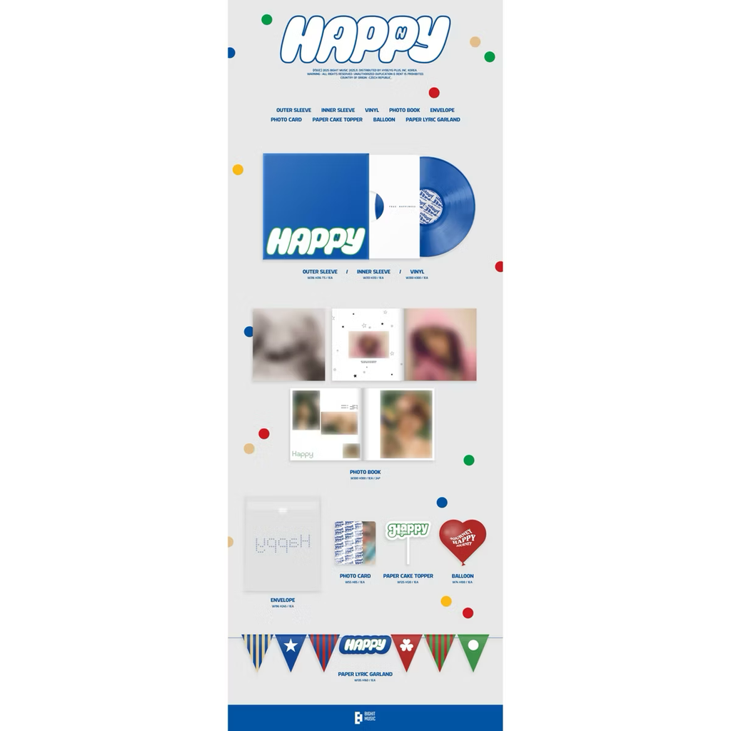 Jin (BTS) – Happy (Vinilo)
