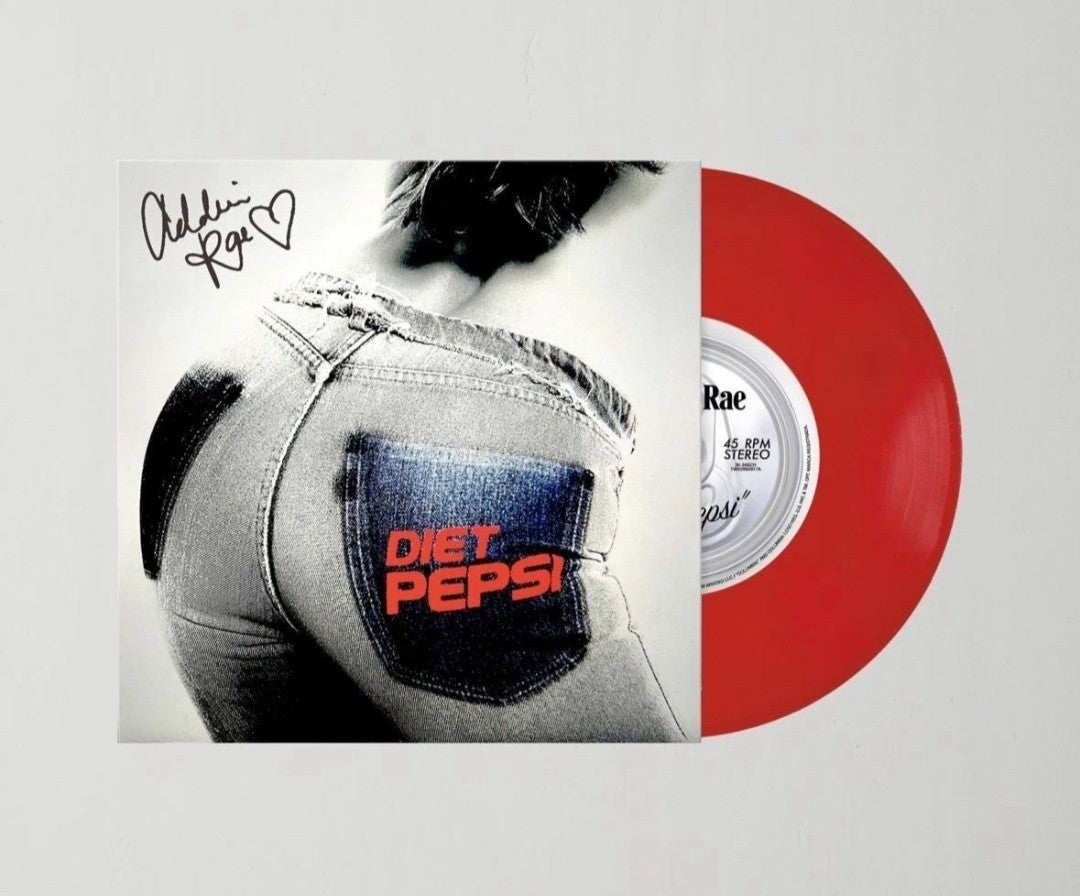 Addison Rae – Diet Pepsi (7” Vinilo Firmado – Edición Limitada)