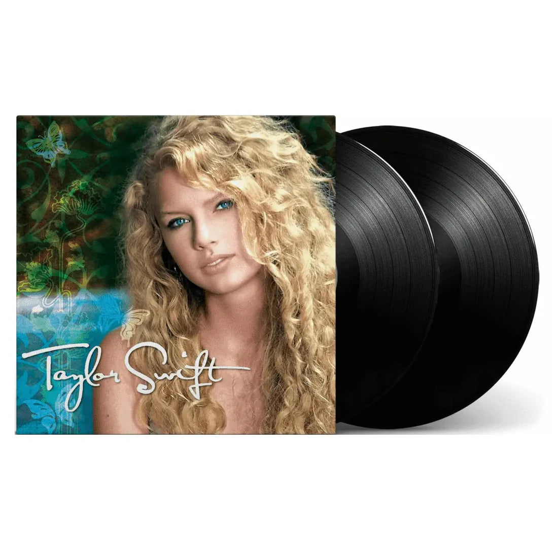 Disco de vinilo usado de Taylor Swift, álbum debut, con portada de Taylor Swift en la imagen, de la marca Oh My Cd!