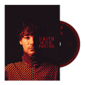 Imagen de la portada del CD Zine "Faith In The Future" de Louis Tomlinson, con arte y diseño del álbum.